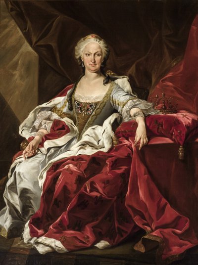 La reina Isabel de Farnesio de Louis Michel van Loo